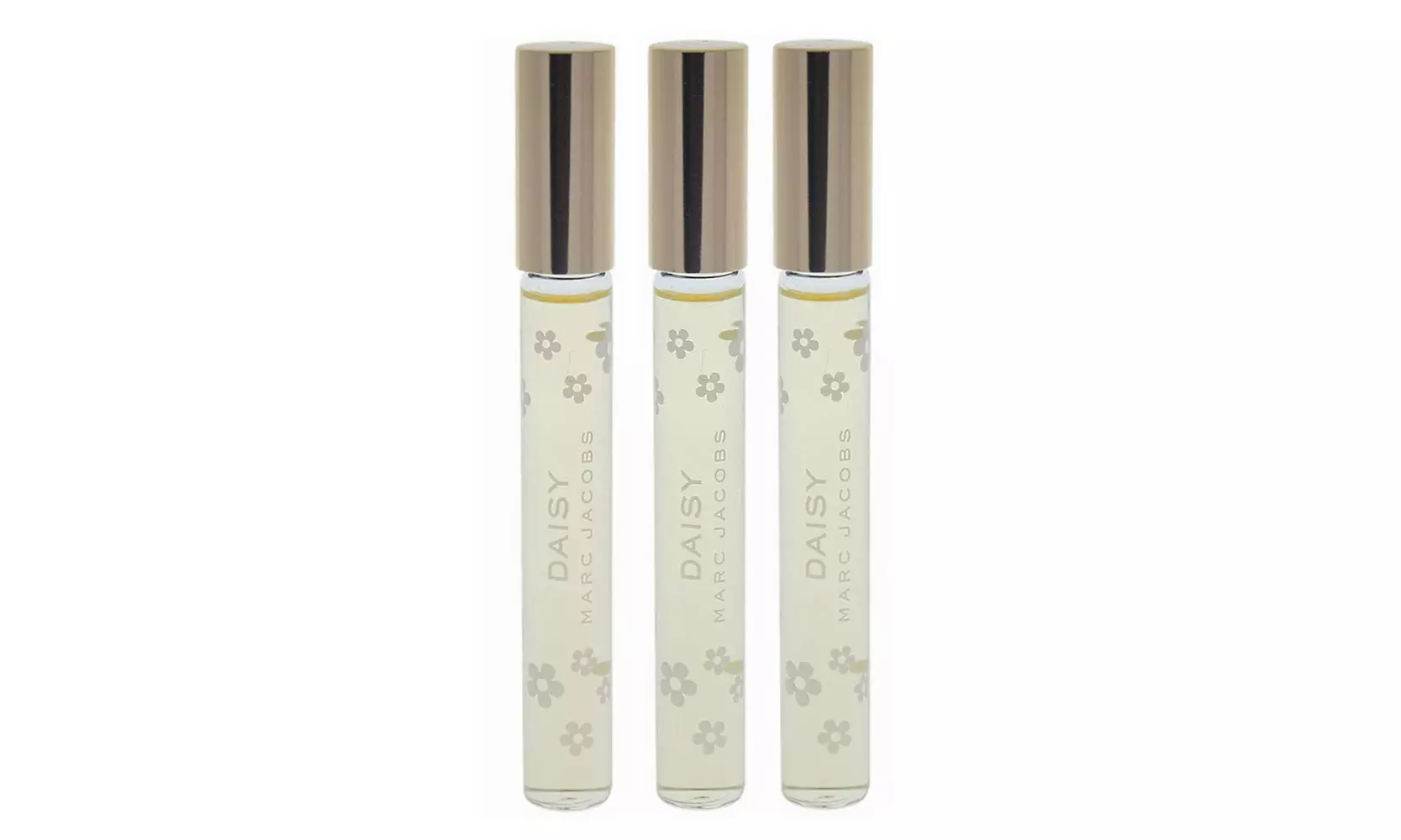 Marc Jacobs Daisy Eau De Toilette 0.33 oz / 10 ml Rollerball UNBOX ( SET OF 3) - Primary Image