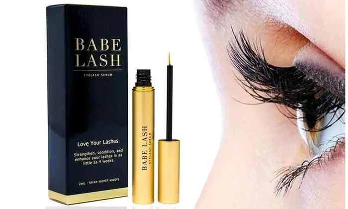 Babe Lash EYELASH SERUM FOR LONGER LASHES Eyelash growth liquid 2-PACK - Second Medium
