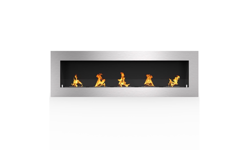 Regal Flame ER8012 Warren 72 In. Pro Ventless Built-In Recessed Bio ...