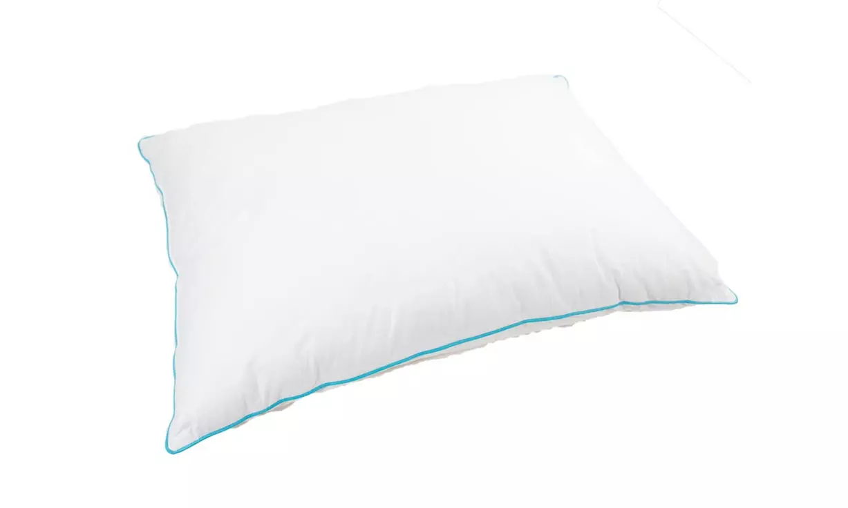 Therapeutic Water Pillow Fiber Filled Down Alternative Waterbased Flow Pillow - Second Medium