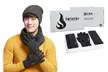 Winter warm Knit 3 Piece Hats Gloves & Matching Scarfs  - Second Medium