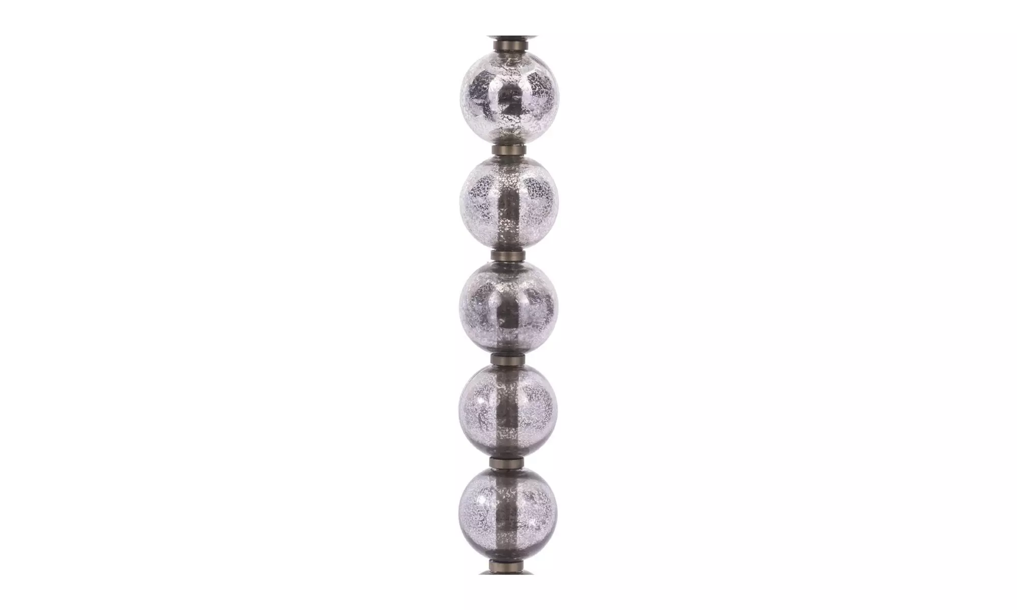 Quality Craft Floor Lamp with Linen Shade and 10-Inch Base (Silver) - Second Medium