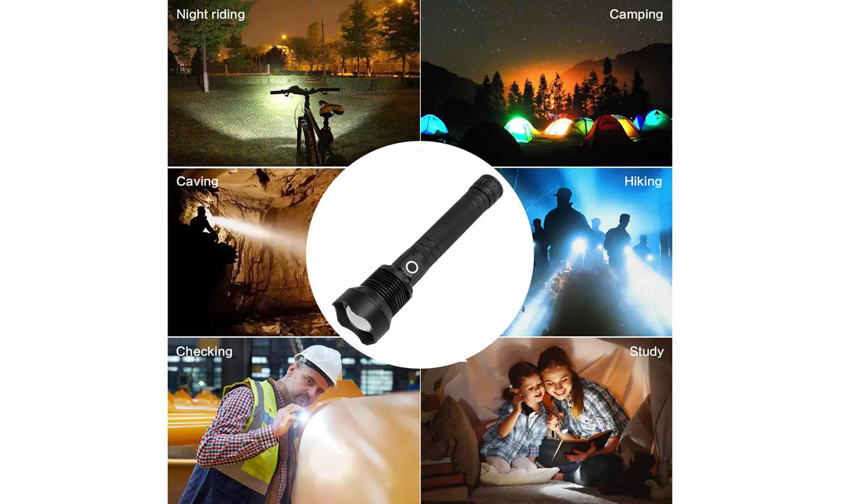 Rechargeable LED Flashlight - Second Medium