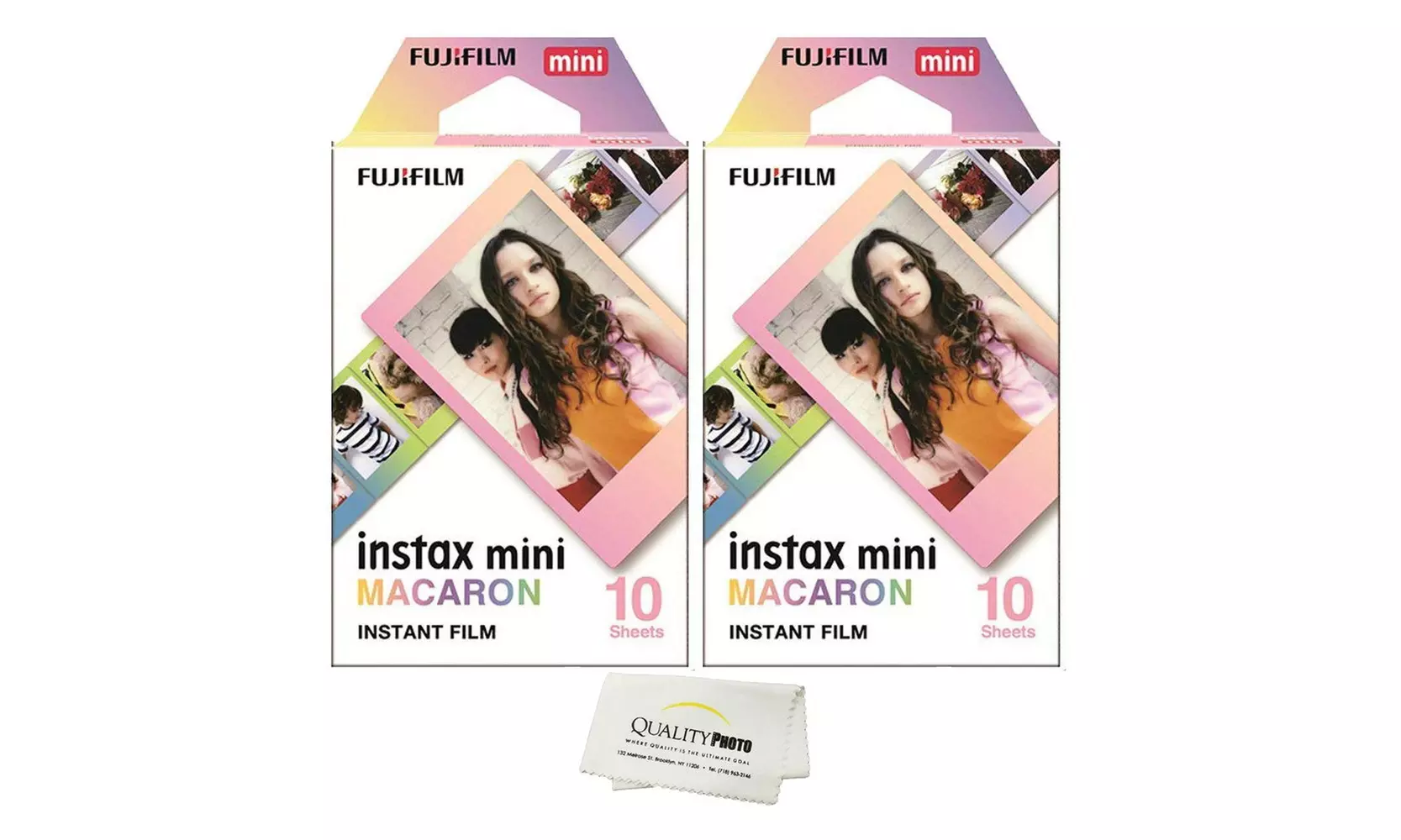  Fujifilm INSTAX Mini Instant Film 20 SHEETS For Mini 9 Cameras - Macaron - Second Medium