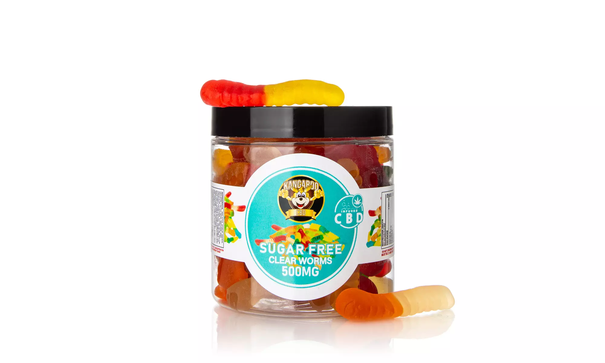 Sugar-Free Organic CBD Gummies from Kangaroo (150mg-5000mg)