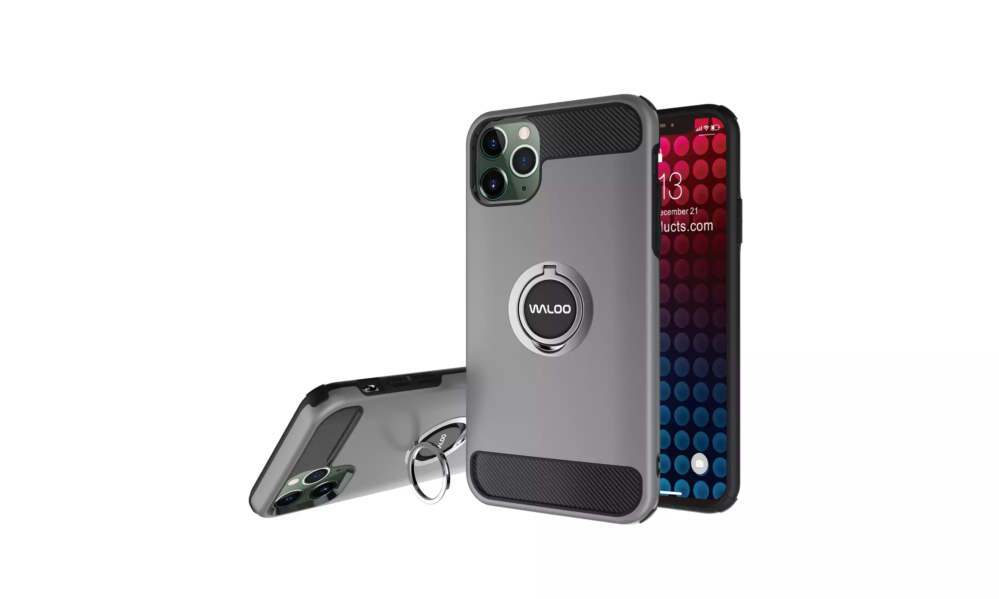 Dual layer Rugged Case W/ Kickstand For iPhones