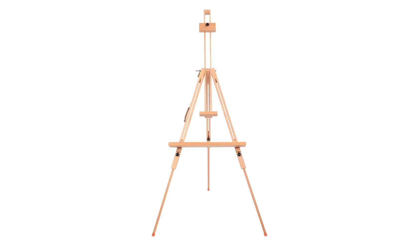 Portable A-Frame Artist Easel Stand, Folding Drawing Display Easel Beech - Primary Image