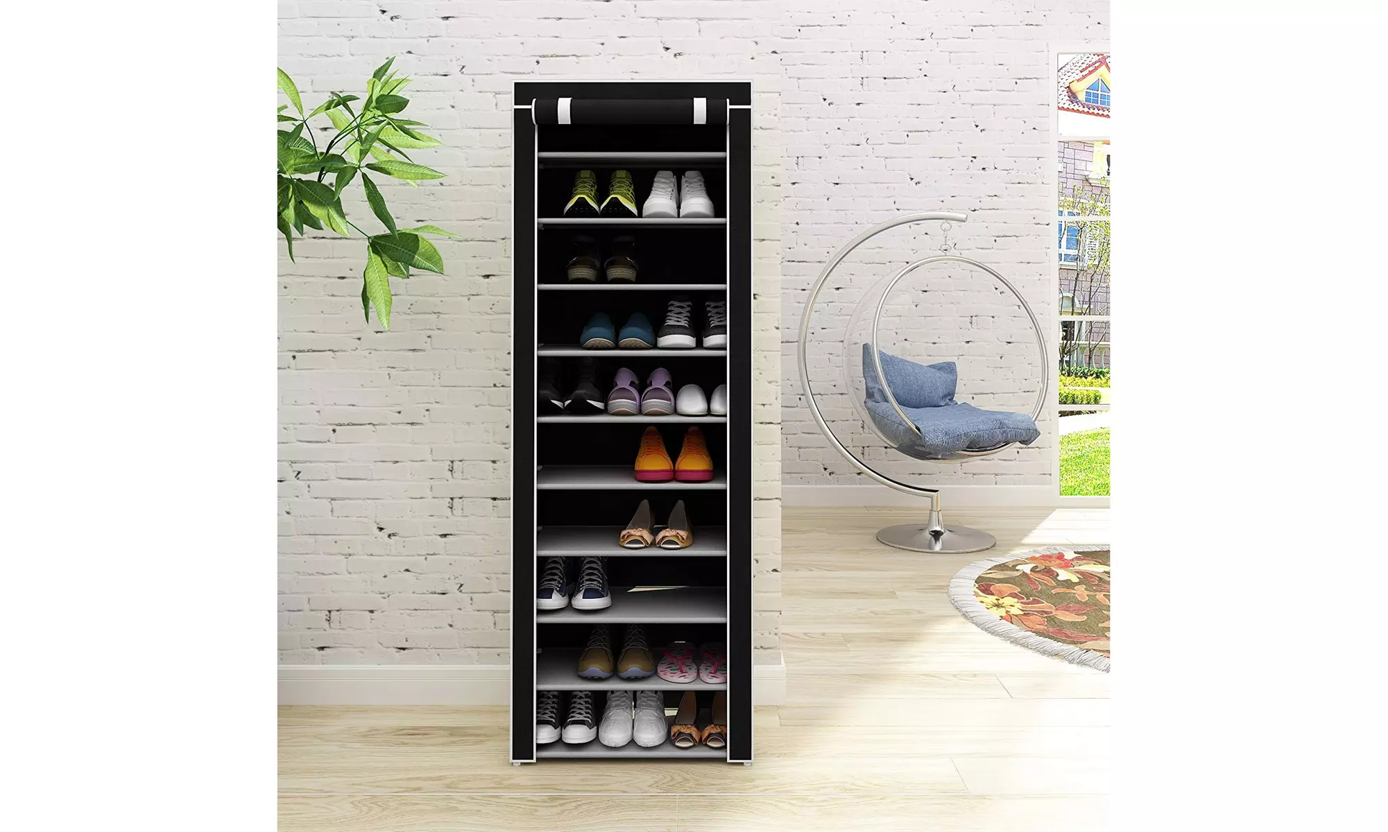 10 Tier Shoe Rack Shoe Storage Organizer - Primary Image