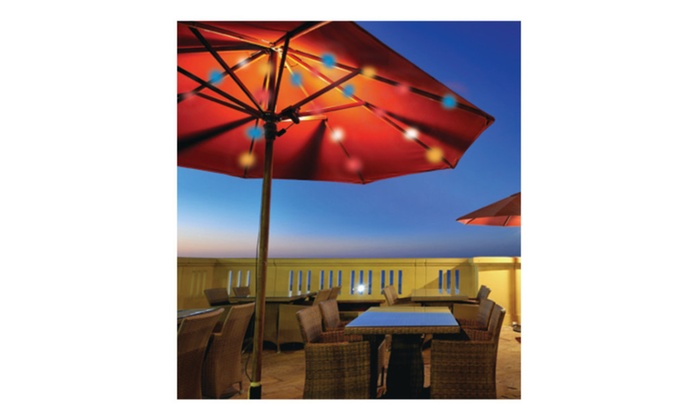 Up To 10 Off On Ideaworks Outdoor Solar Strin Groupon Goods Ideaworks Outdoor Solar String Led Lights White