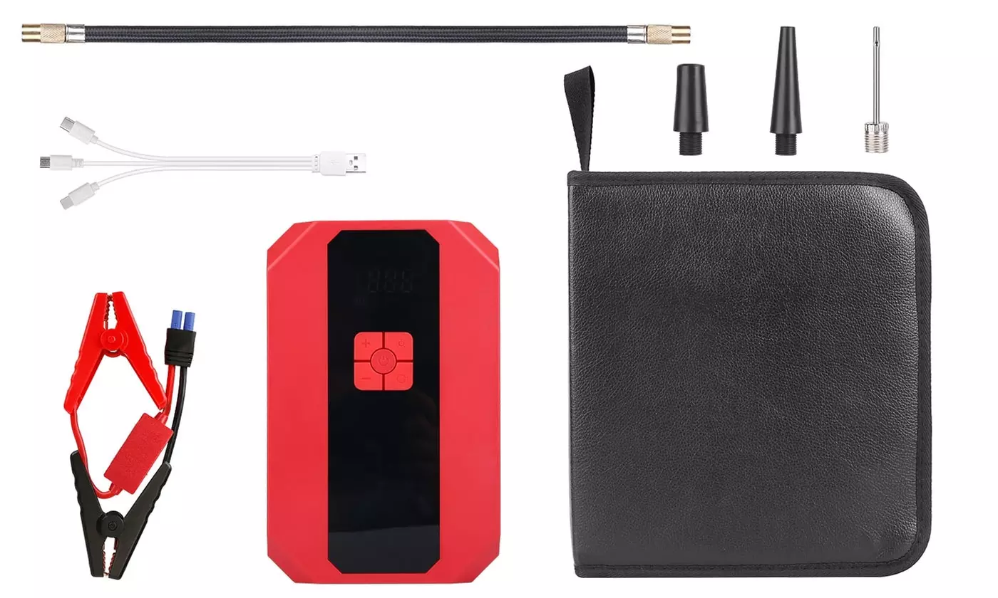 Inova 1500A Jump Starter and 20000mAh Power Bank with three Light Modes