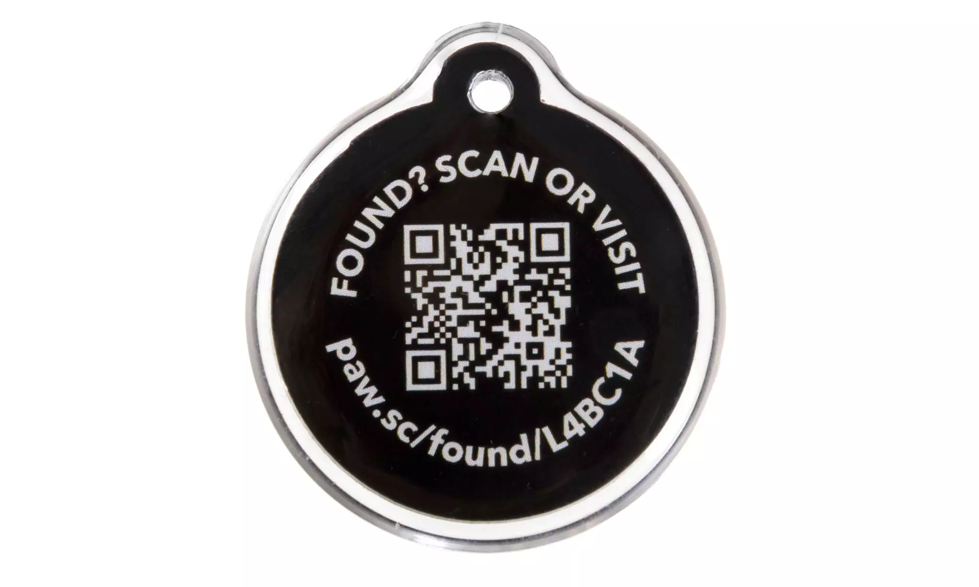 PawscoutQR Smart Pet Tag for Dogs and Cats - Second Medium