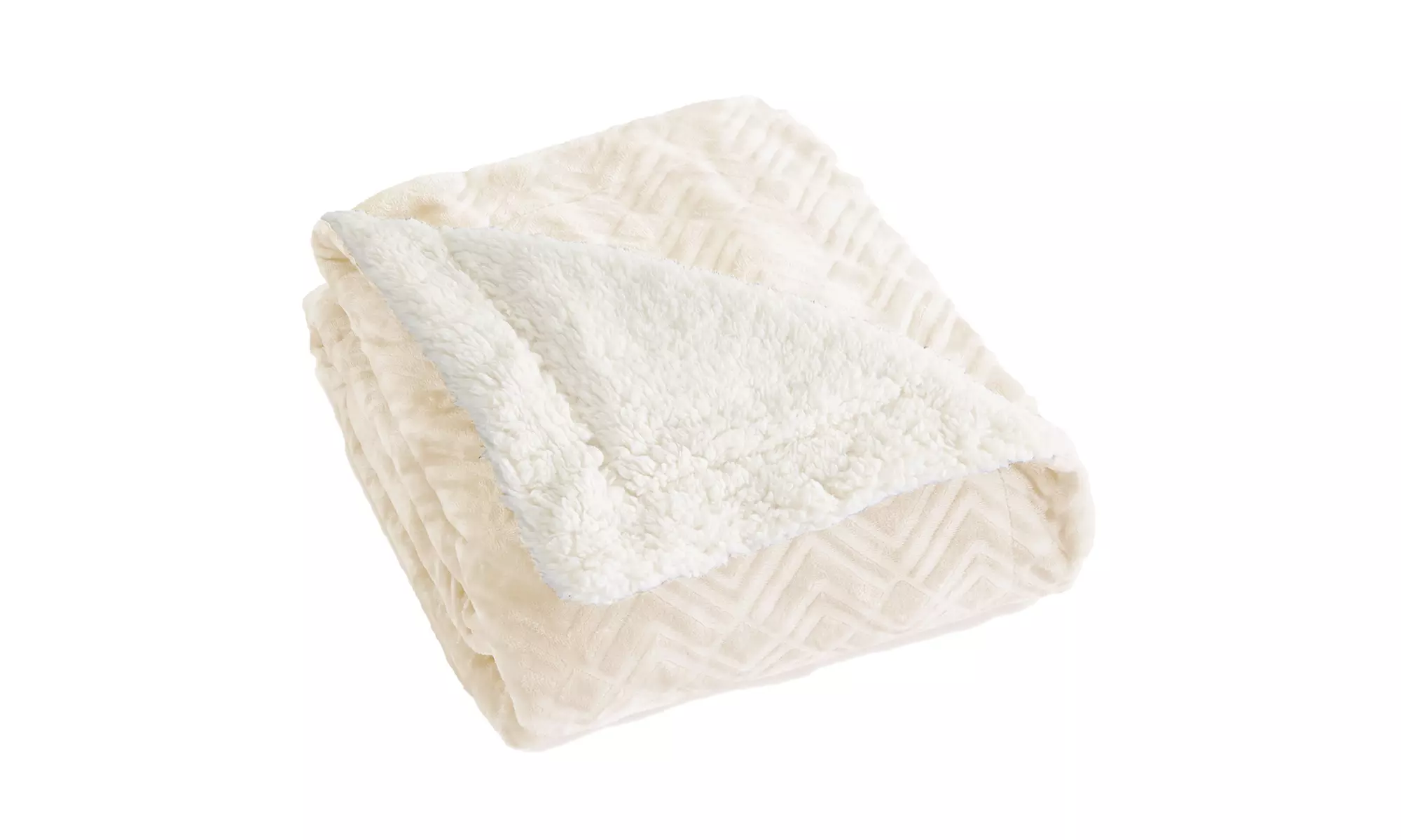 Cozy Plush Velvet & Sherpa Reversible Throw Blanket