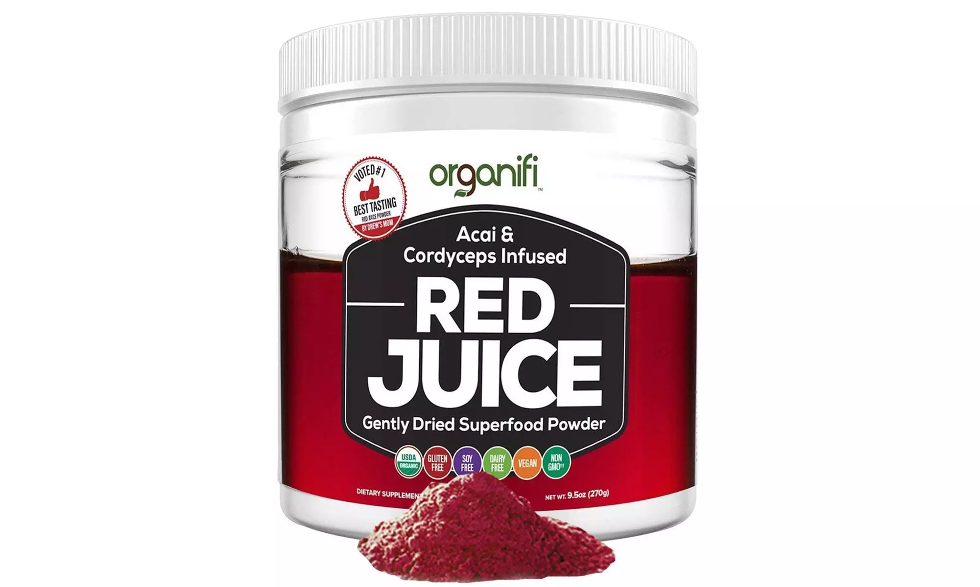 Organifi: Red Juice- Organic Superfood Supplement Powder - Primary Image