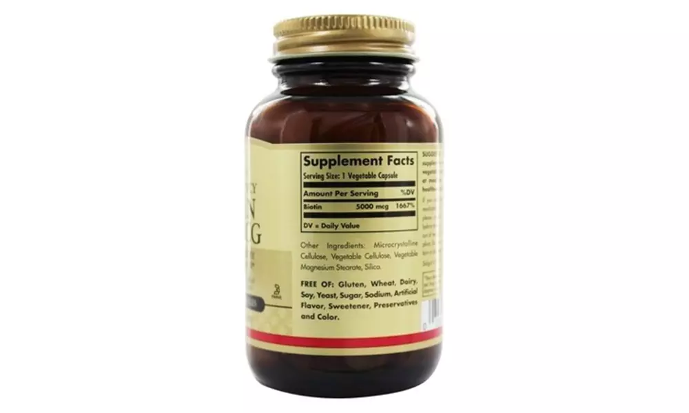 Solgar Super Potency Biotin 5000 mcg - Second Medium