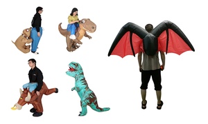 Adult Inflatable Self-Inflating Halloween Costume - One Size (5 Variations)