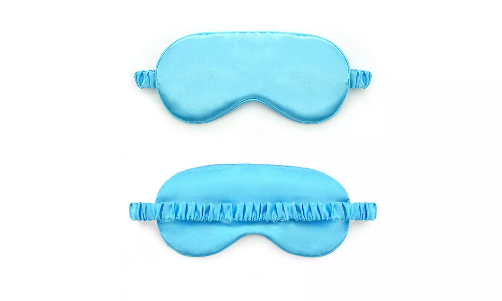Double-sided Satin Silky travel Sleep Eye Mask Cover Padded Blindfold Smooth