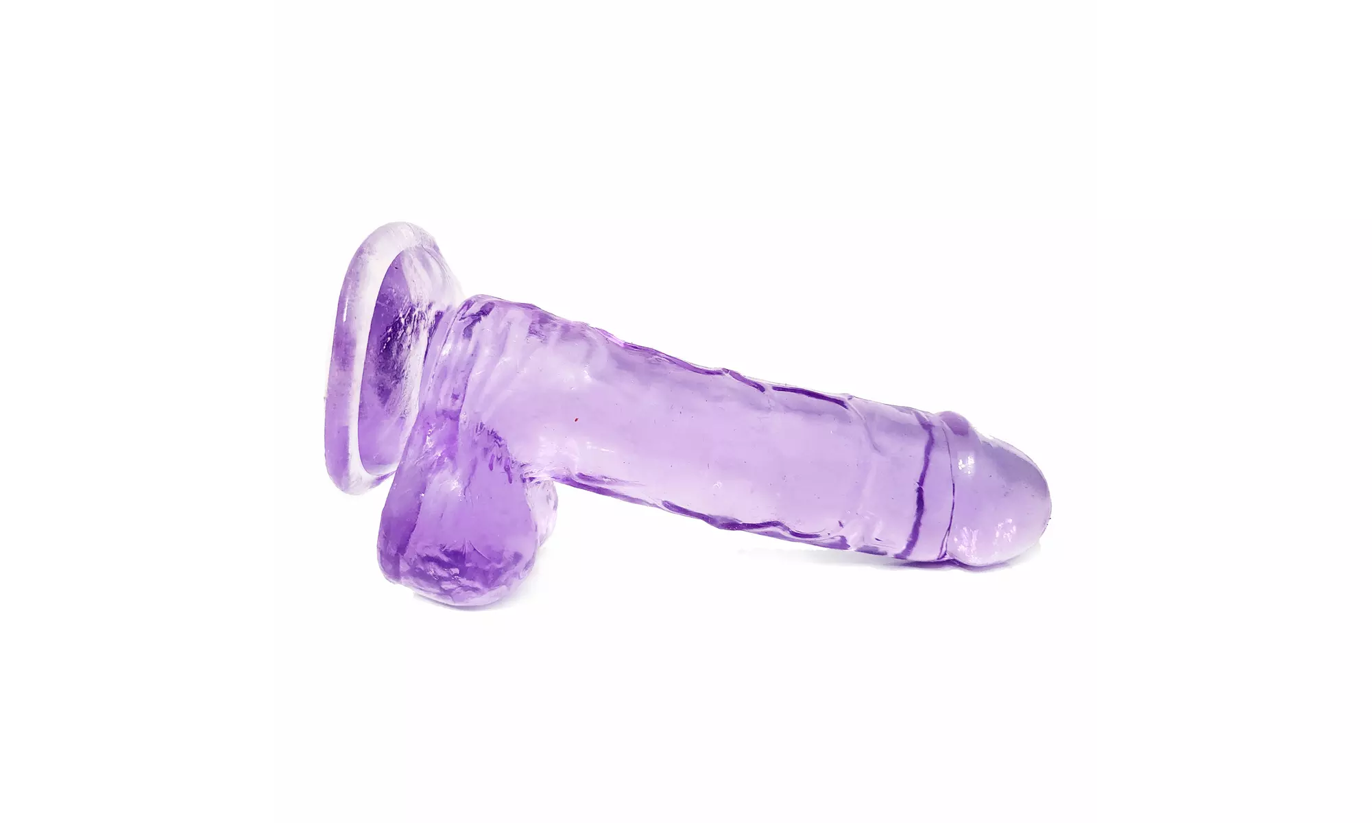 Suction Cup Dildo Flexible Waterproof 6 Inch Strap on Compatible