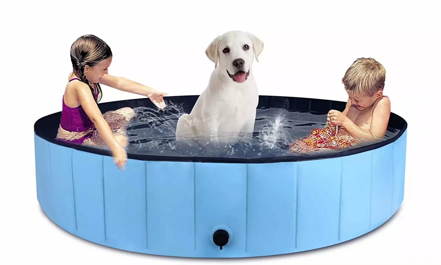Dog Pet Swimming Pool Foldable Pet Bathing and Cooling Swimming Pool - Second Medium