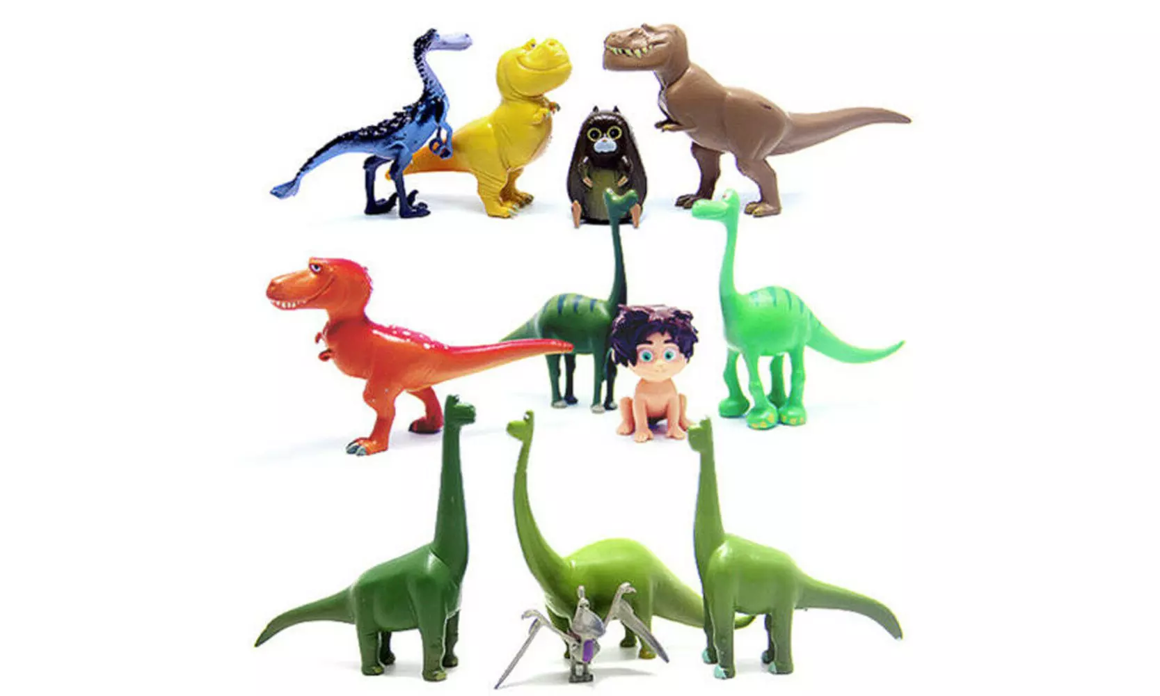 The Good Dinosaur 12 PCS Dinosaur Acton Figure Cake Topper Kids Gift Toys IS - Primary Image