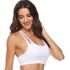 Image 6: Brushed Low Impact Strappy Sports Bra for Women Yoga Bra Tops