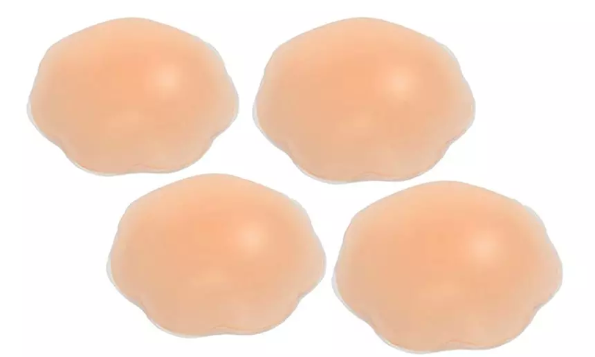 Reusable Self Adhesive Flower Shaped Silicone Breast Nipple Cover ( 2-Pack ) - Primary Image
