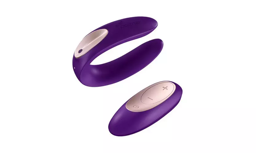 Satisfyer Partner Plus Remote Dual Motor 10-function Rechargeable - Second Medium