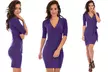 Lyss Loo Ride or Tie Bodycon Wrap Dress - Second Medium