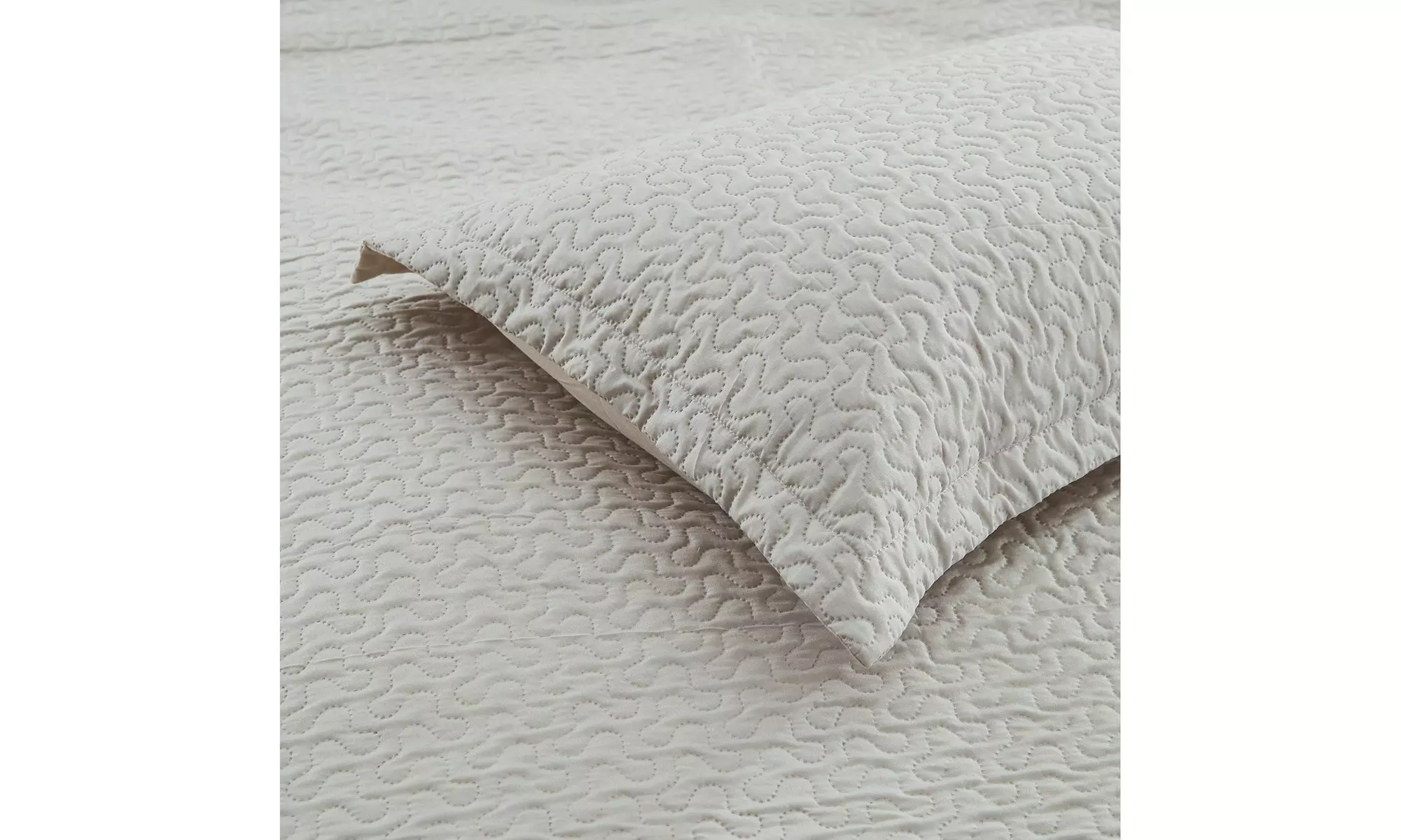 JML 3-Piece Quilt Set Super Soft Home Bedspread with 2 Shams