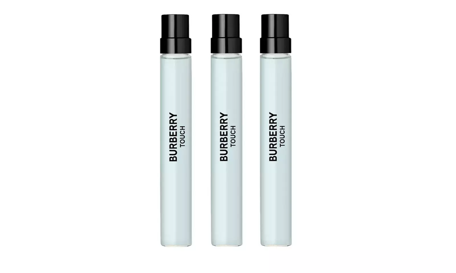 Burberry Touch Eau De Toilette 0.33 oz Travel Spray For Men- Multiple Packs