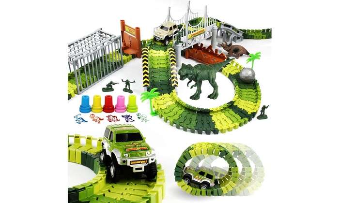 dino car track