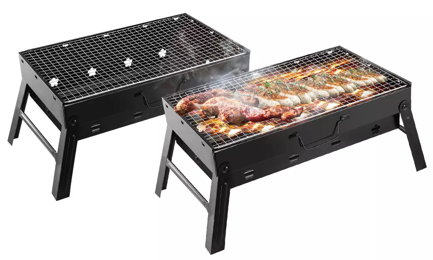 iMounTEK 17" Portable Foldable Tabletop Charcoal Barbecue Grill - Primary Image