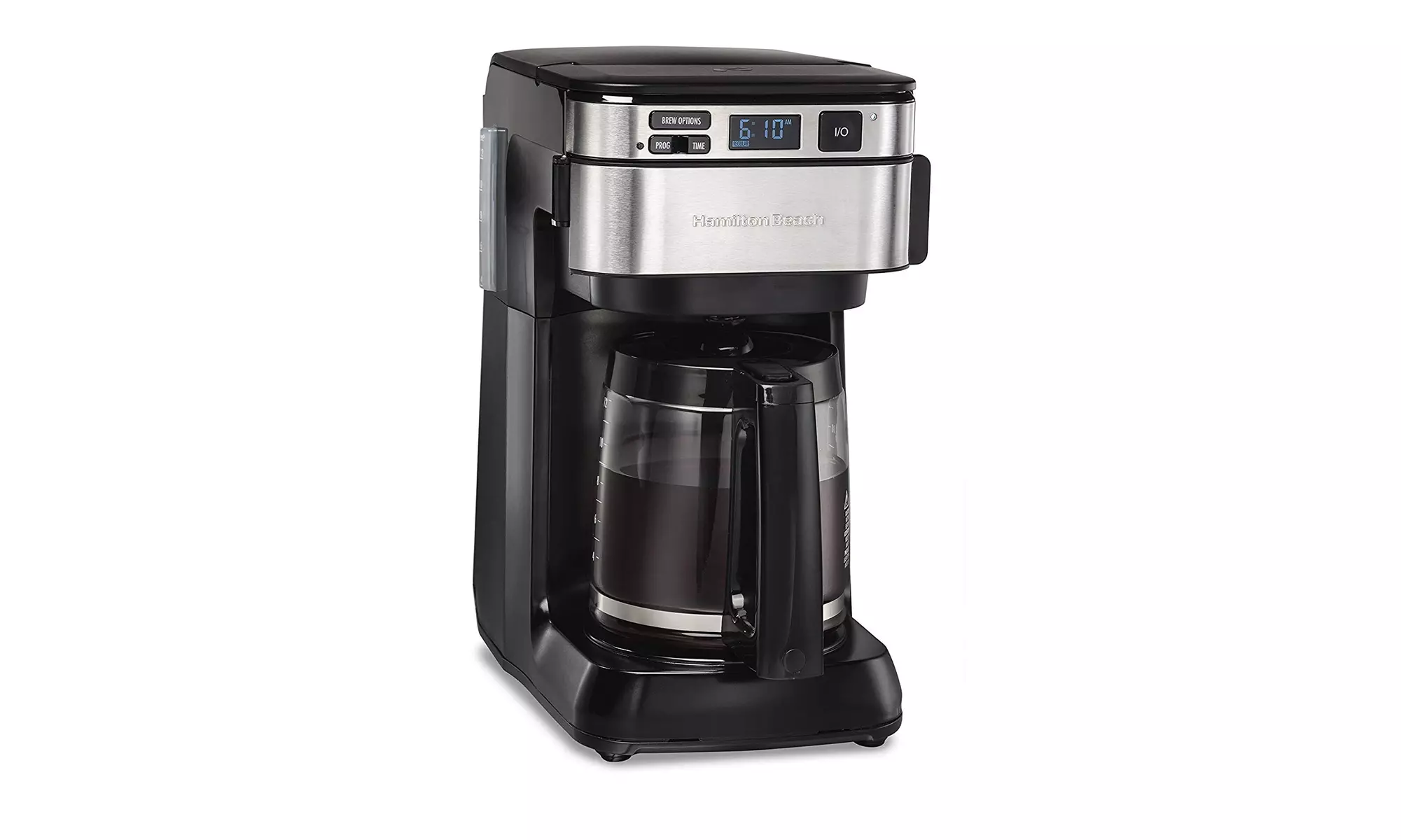 Hamilton Beach 46310 Programmable Coffee Maker, Black  - Primary Image
