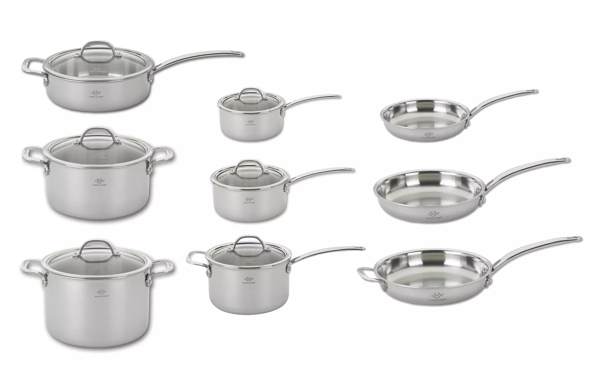 Lenox Tri-Ply 15-Piece Cookware Set - Second Medium