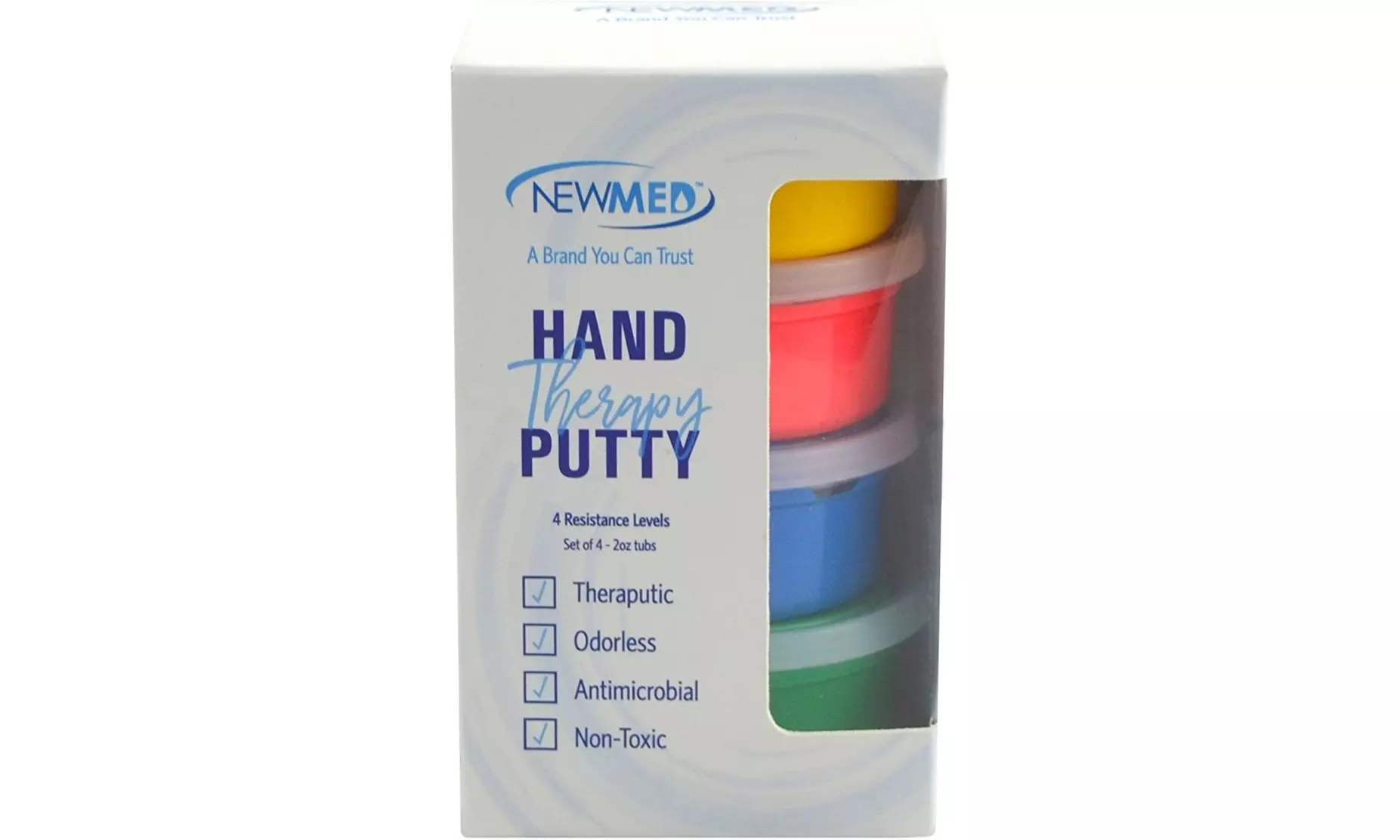 Color Coded Hand Therapy Putty - Primary Image