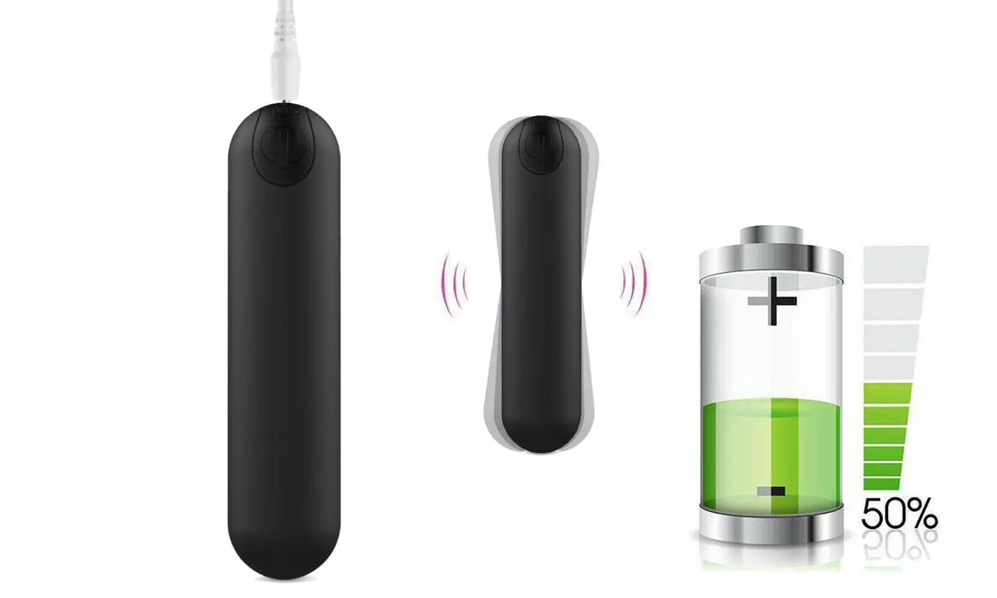 Rechargeable Mini Powerful Bullet Vibrator Clitoral Stimulator