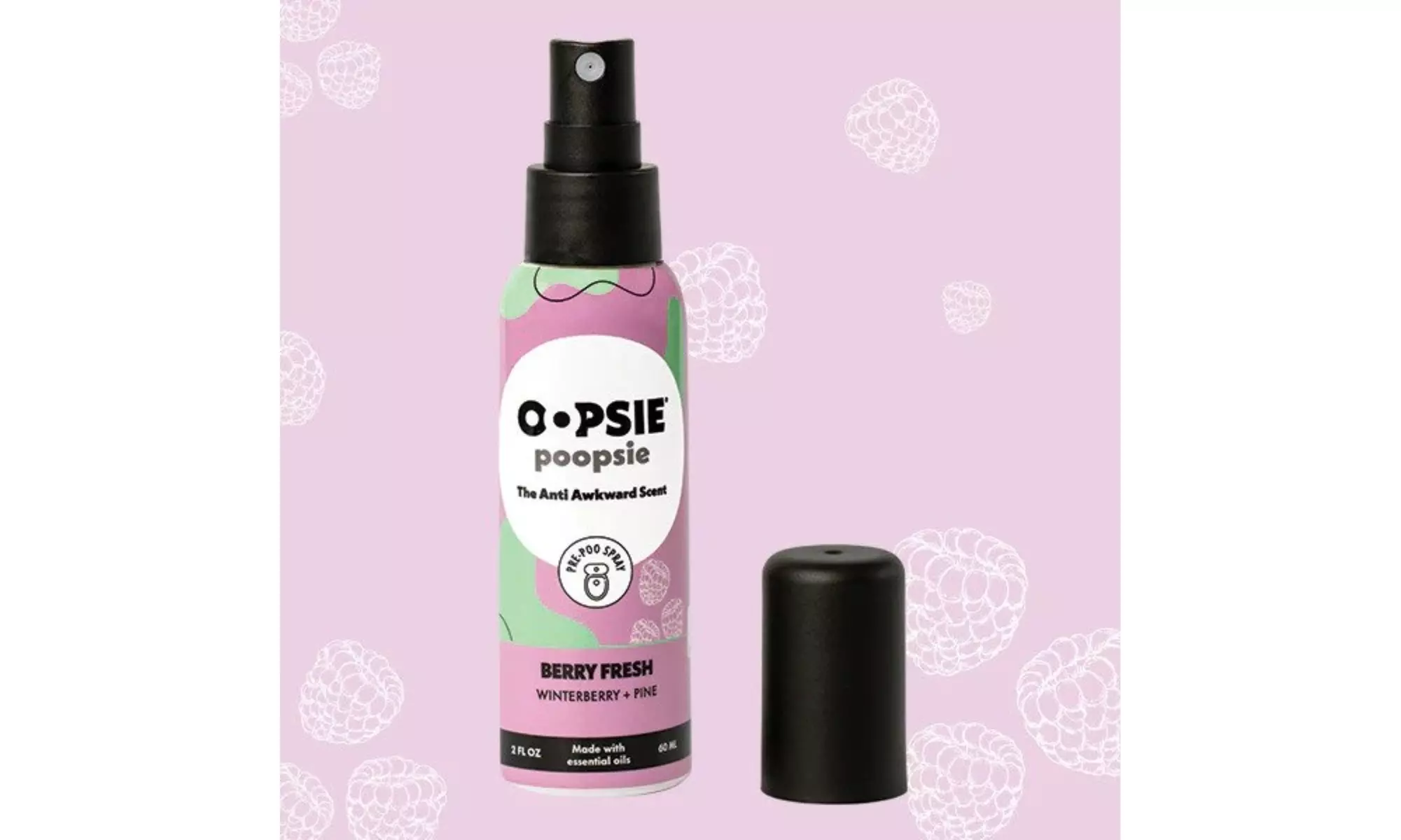 Oopsie Poopsie Pre-Poop Toilet Spray - Single, 2-pack or 4-pack