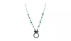 New Eyeglass Holder Lanyard with Turquoise Colored Beads