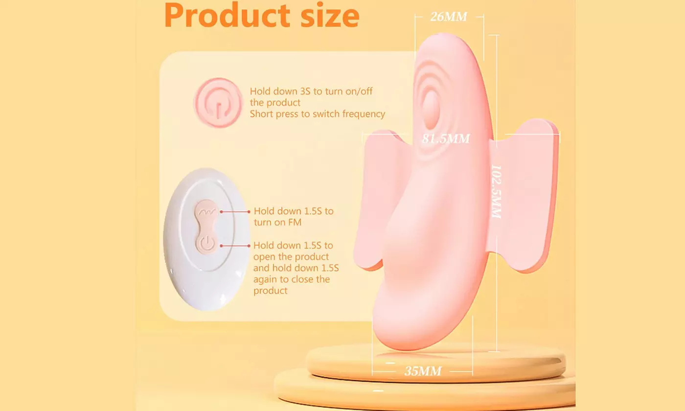 Wireless Remote Control Wearable Panty G Spot Vibrator Clitoral Stimulator