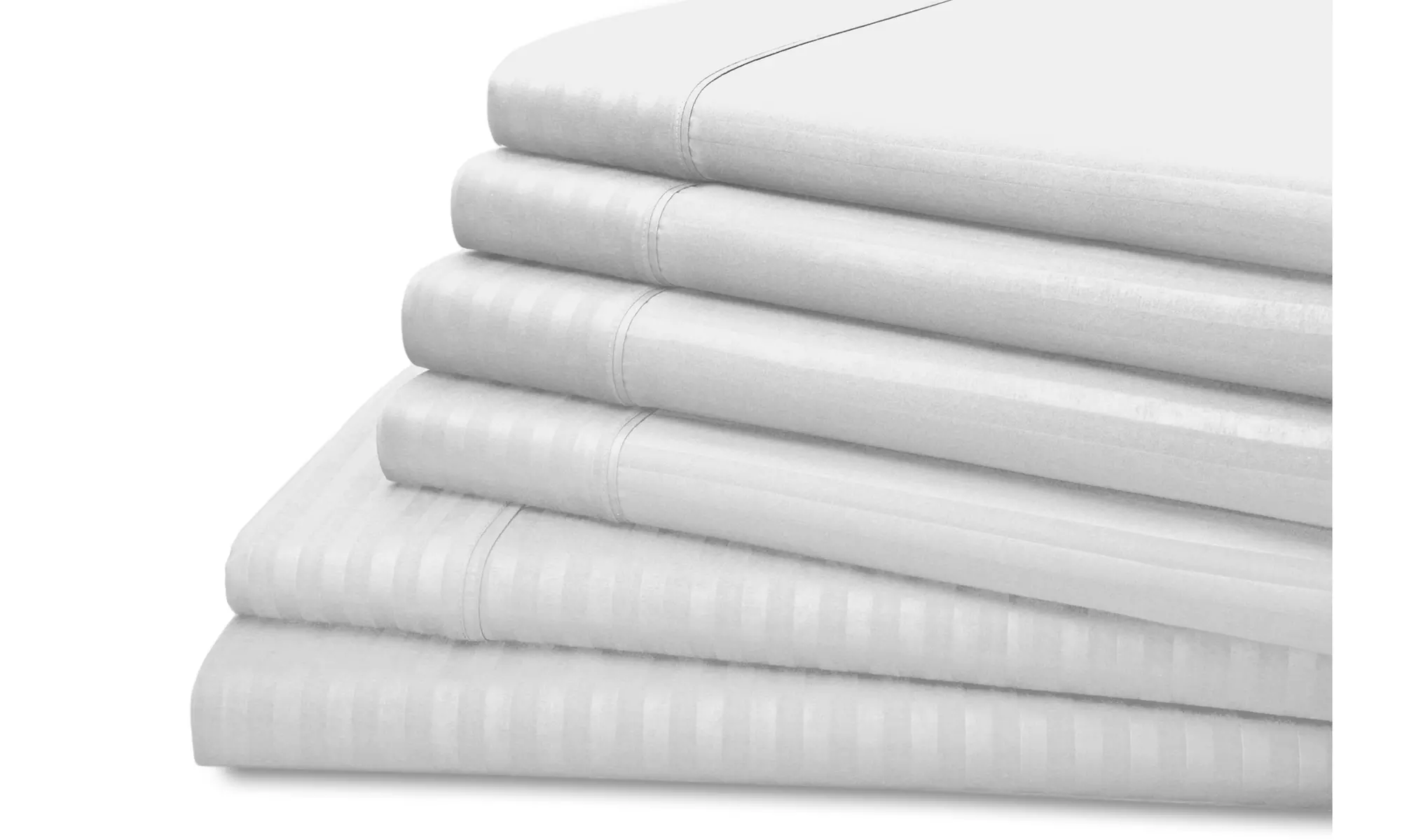 Hotel New York 4 or 6 Piece Dobby Stripe Sheet Set - Second Medium