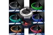 LED Fiber Optic Dancing Whip Rave Glow Light Whip Swivel Rotation Party Toy - Second Medium