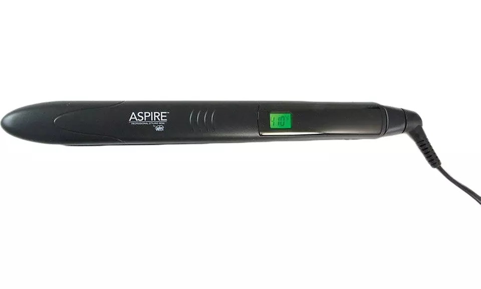 Wet Brush Aspire Hair Styling Flat Iron with Safety Shut off - Second Medium
