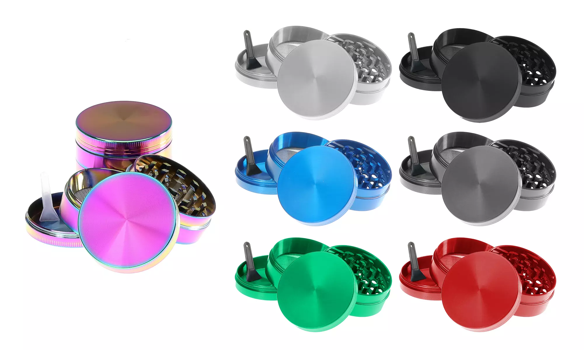 Titanium Herb Grinder (5-Piece) - Primary Image