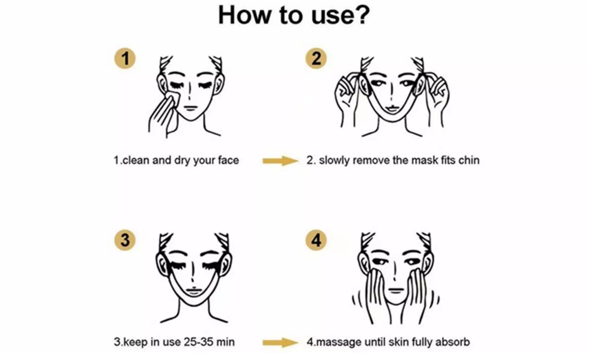 Anti-Aging-Set with Hyaluronic Serum Retinol Moisturizer Eye Gel Lifting Mask - Second Medium