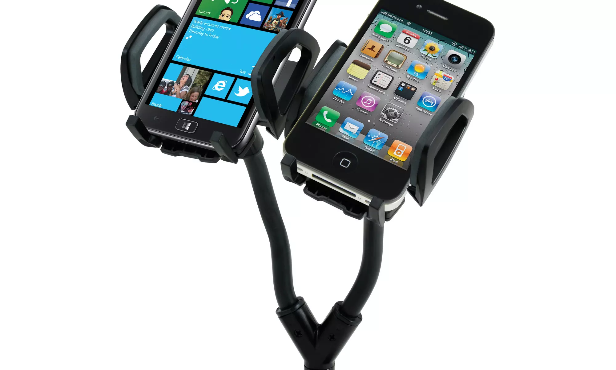  iBasics Dual Car Mount - Primary Image