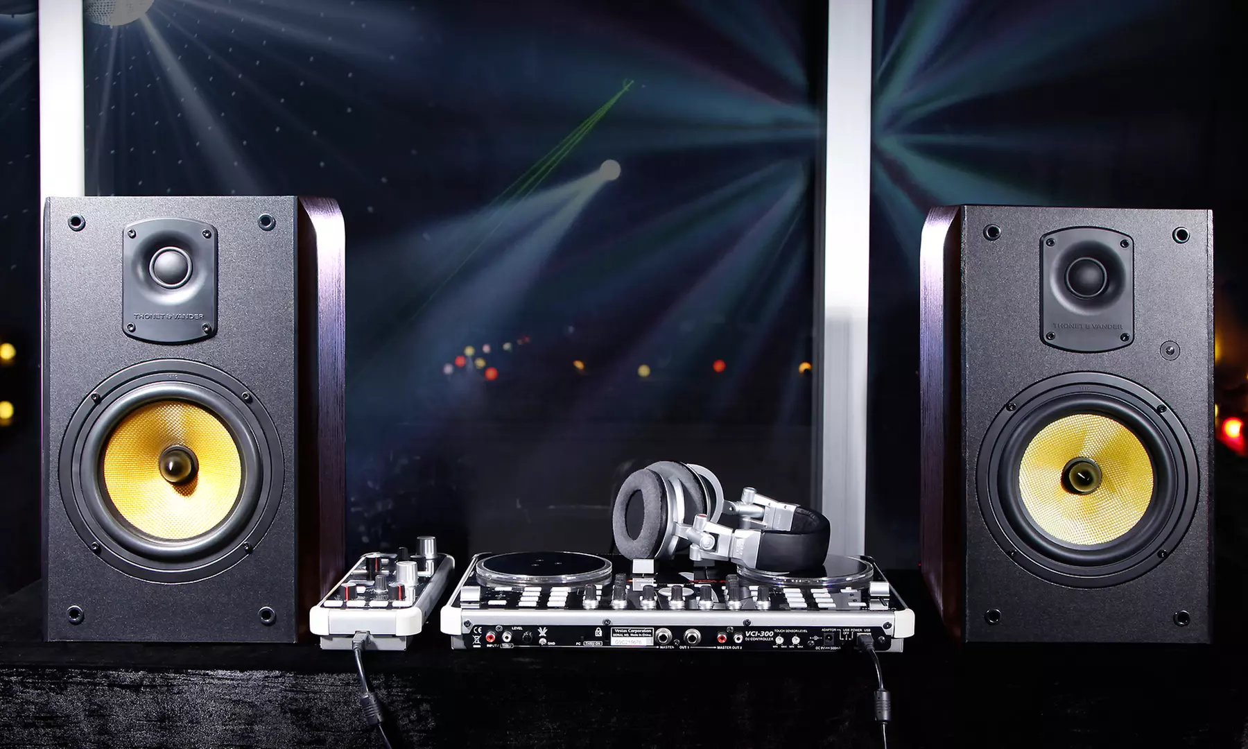 Thonet and Vander Kugel Bluetooth Speakers (700 Peak Watts) Integrated Bi-Amp - Second Medium