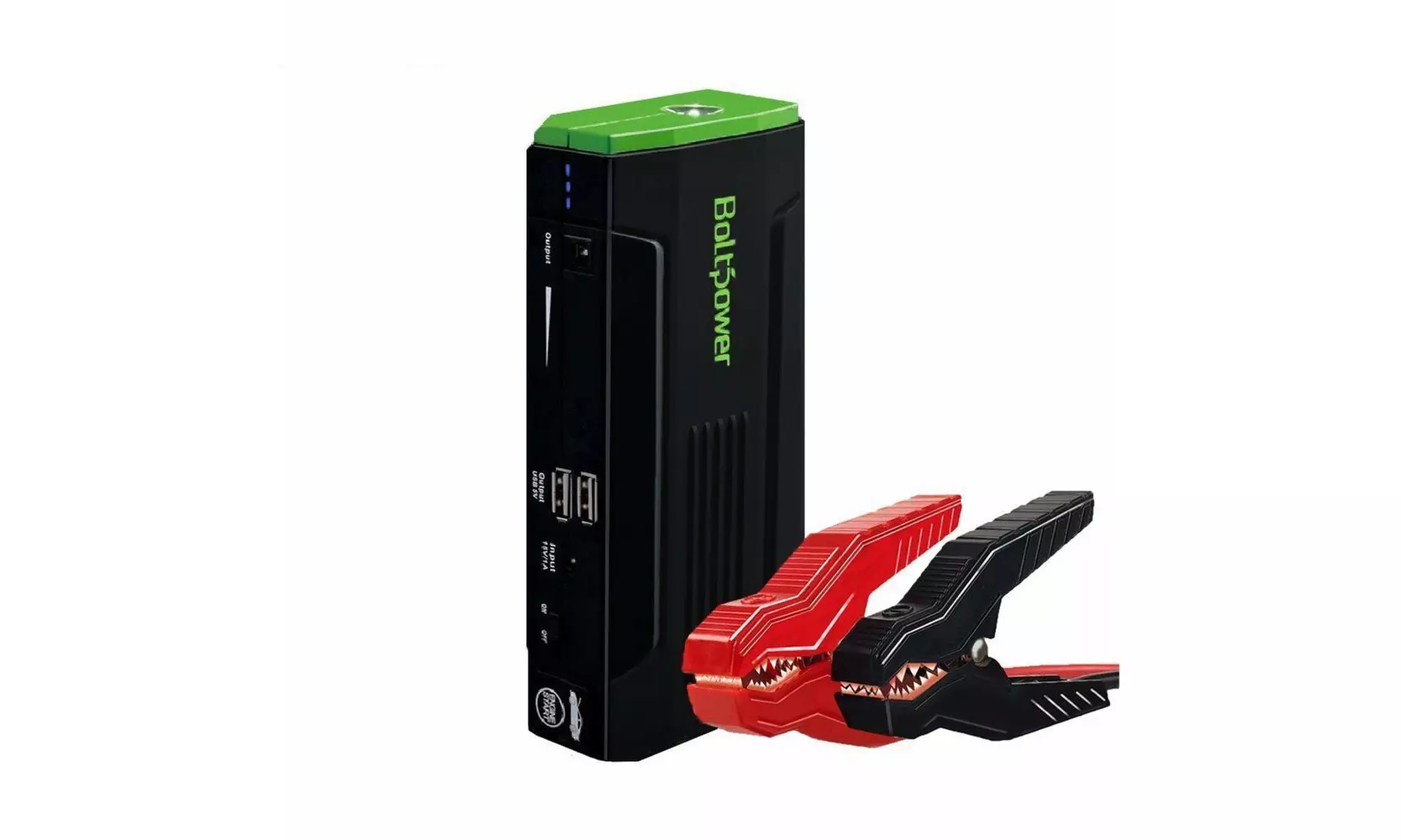 12V Bolt Power Portable Auto Car Battery Jump Starter Power Bank USB Charger - Primary Image