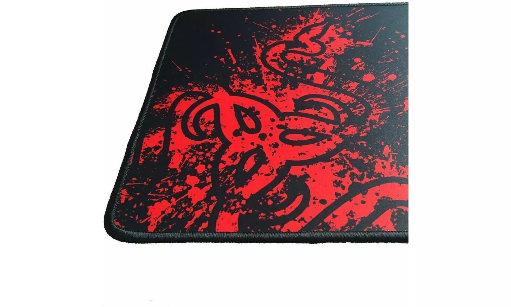 Large Mouse Pad Extended Gaming XXL 900x300mm Big Size Desk Mat Black & Red - Primary Image