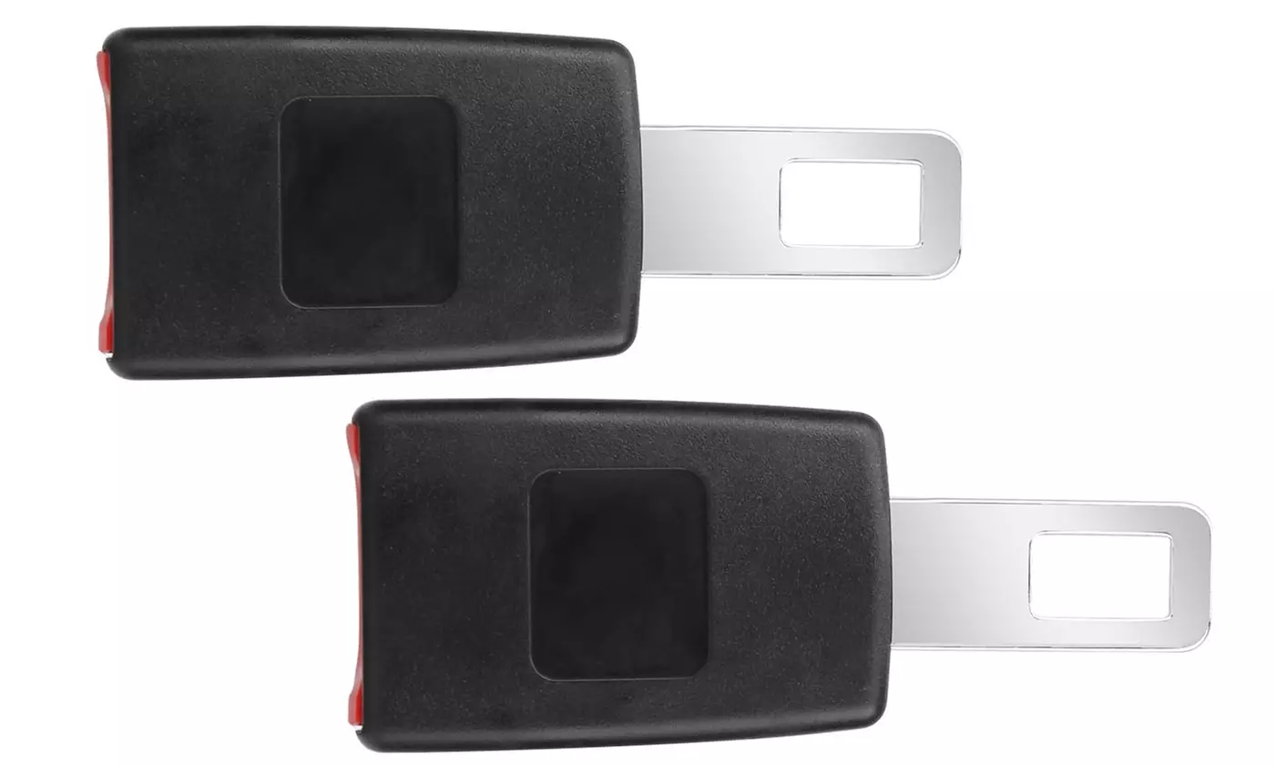 iMounTEK 2 Universal Car Socket Buckle Extenders, Auto Safety, Alarm Stopper - Second Medium