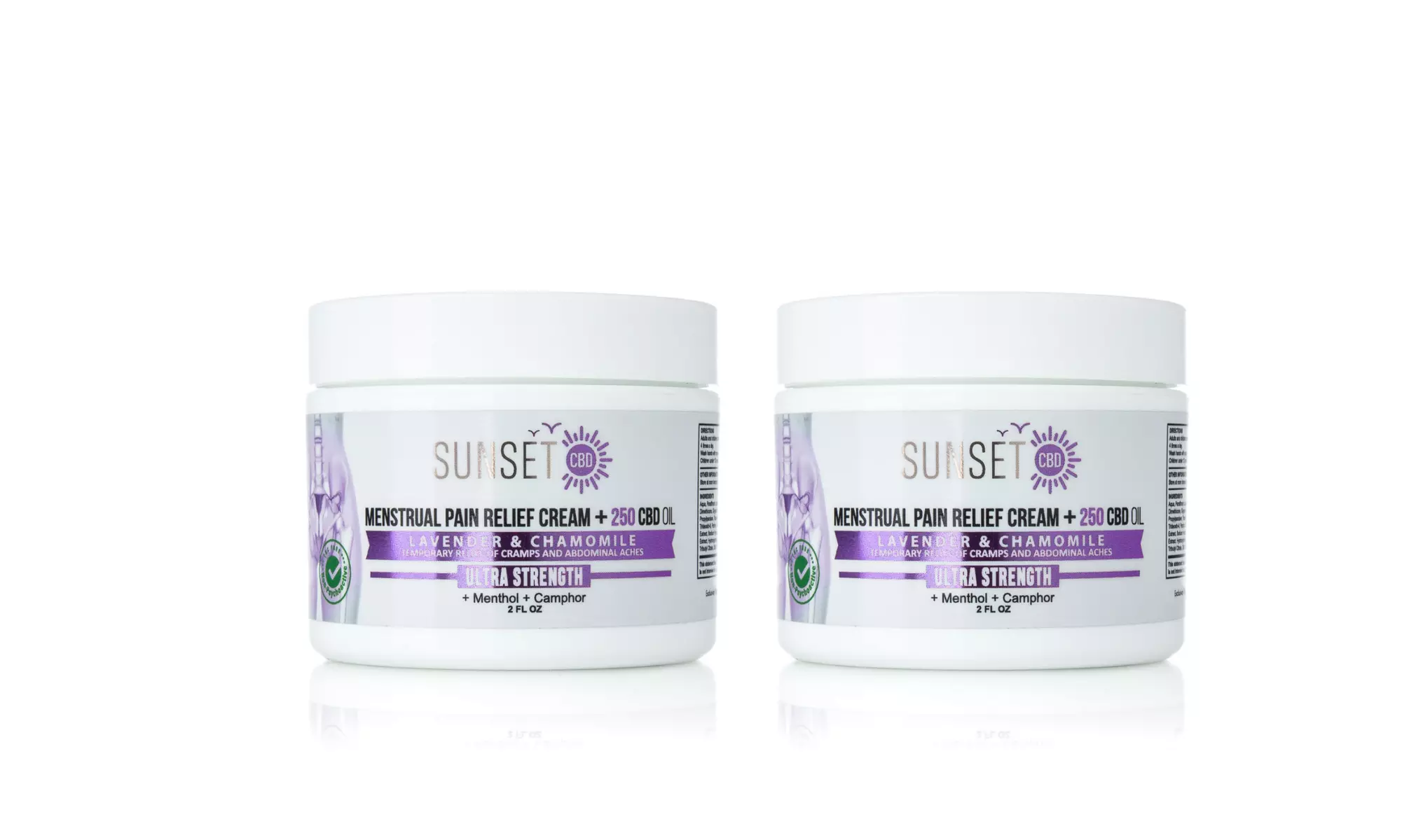 BUNDLE Pain Relief from Sunset CBD 1 pack / 2 pack  Options