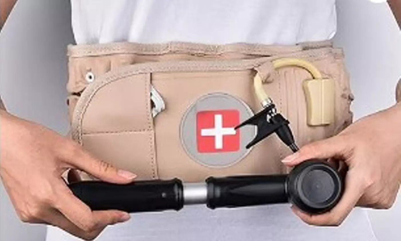 iMounTEK Decompression Back Belt Lumbar Spine Support Lower Back Traction Device